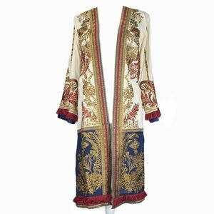 Sana Safinaz Kurta Small Tunic Muslin Embroidered Festival Jacquard